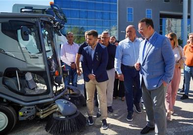 Николоски: Куманово добива пет специјализирани возила за одржување на комуналната хигиена во општината