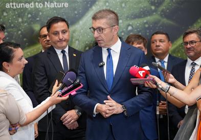 Мицкоски: 1,4 милијарди евра за странски инвестиции, двојно повеќе од претходната влада 
