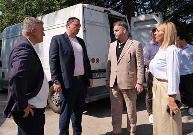 Општина Карпош: Ново спортско игралиште за учениците во ООУ „Владо Тасевски“