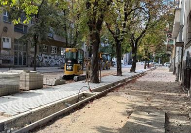 Герасимовски: Финишираме со „Ленинова“, се реконструираат последните 250 метри од сообраќајницата