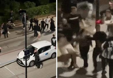 Масовна тепачка во мало гратче во Словенија- се тепаат дваесетина момчиња и девојки (ВИДЕО)