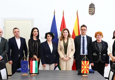 Делегација на УЈП предводена од директорката м-р Елена Петрова во работна посета на Унгарија