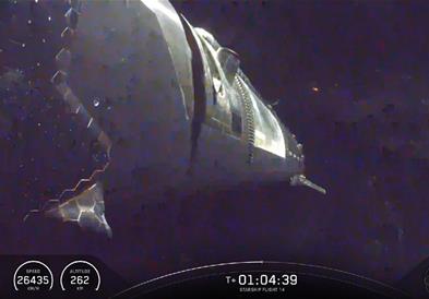 „Starship“ на Маск за првпат стигна во орбитата и веднаш распореди 26 нови сателити