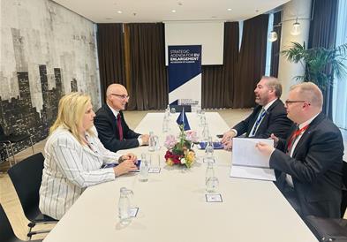 Принципиелна поддршка од Република Ирска за евроинтеграциите на Република Македонија