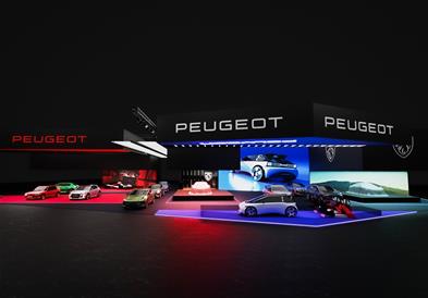 PEUGEOT го претставува својот нов дизајн на изложбениот простор на саемот за автомобили во париз 2026 