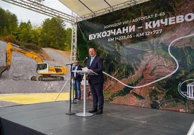 Николоски: Започнуваме со изградба на автопатот Букојчани-Кичево, шести автопат што се гради во Македонија