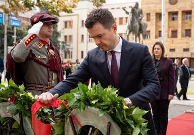 Министерот Муцунски ја предводеше владината делегација на одбележувањето на 23 Октомври  