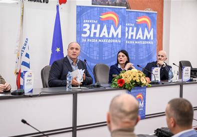 Димитриевски од Кичево: ЗНАМ не бара алиби, туку полага отчет-резултатите се вистинската политичка легитимација! 