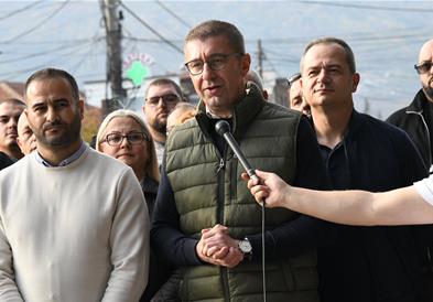 Мицкоски со порака од Брвеница: Сплотени и обединети гласајте за Стојанчо Радичевски за развој и иднина на општината