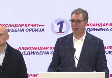 Вучиќ го призна поразот- им честиташе на студентите и ги нарече „изведувачи на нечисти работи“ (ВИДЕО)