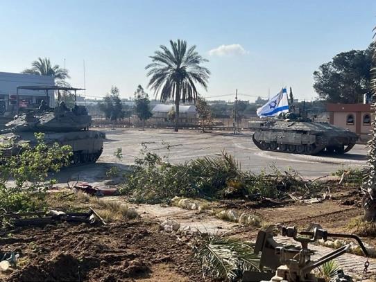 ИДФ објавија слики и снимки од тенковите на преминот Рафа