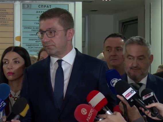 Мицкоски: Не го знам името на новиот гувернер, ќе имам средба со претседателката