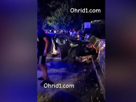 OJO: Истрага против две лица за тешката сообраќајна несреќа во Охрид