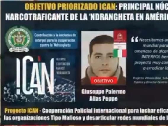 Колумбиските власти уапсија еден од шефовите на италијанската мафија „Ндрангета“ во Латинска Америка