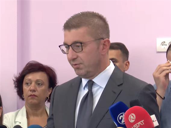 Мицкоски: Ако поради можноста независните да се кандидираат со два потписа изборниот процес не успее, Владата има уставна можност да постави повереници