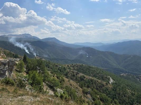 Дождот го изгасна пожарот во „Јасен“