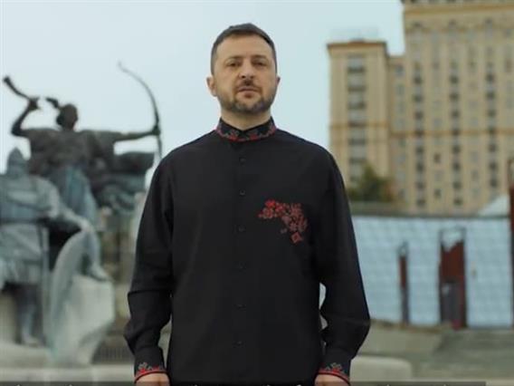Зеленски им го честита на Украинците Денот на независноста (ВИДЕО)