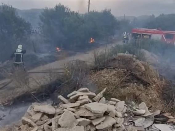 Костовски: Пожарот до училиштето и градинката „Св. Климент Охридски“ во Бутел е под контрола