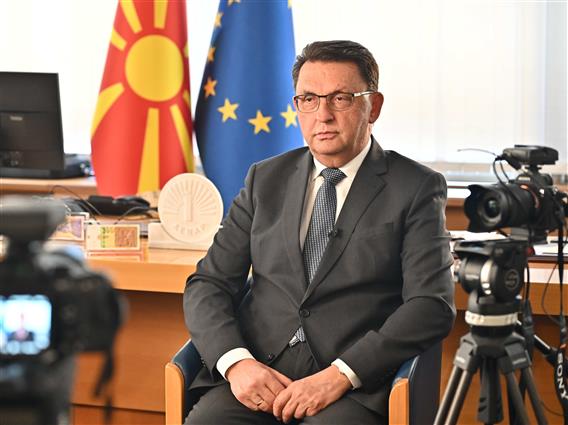Гувернерот Славески: Процесот на дезинфлацијата ќе продолжи, а инфлацијата ќе се врати на историските 2%