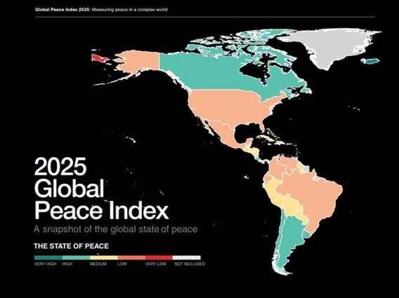 Македонија на 51. место според Глобалниот индекс за мир за 2025 година