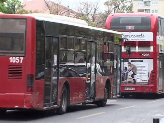 Автобусите на ЈСП - Скопје сообраќаат по неделен возен ред