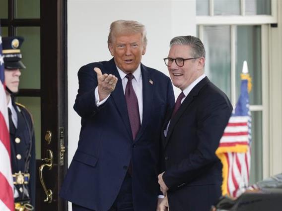 Трамп пристигна во државна посета на Велика Британија