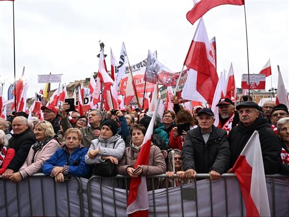 Фото: Голем протест против нелегалните мигранти во Полска