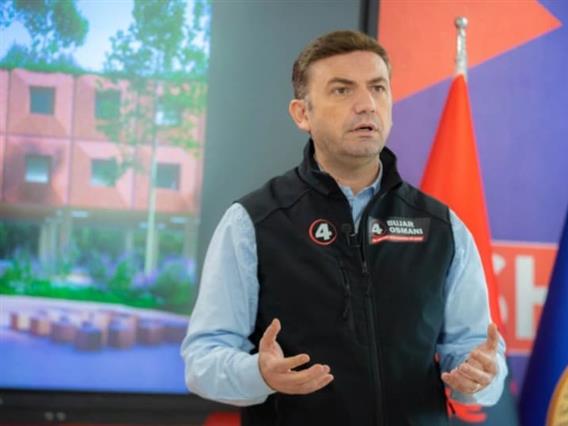 Османи му ја честита победата на Меџити и му посака успех во водењето на Чаир