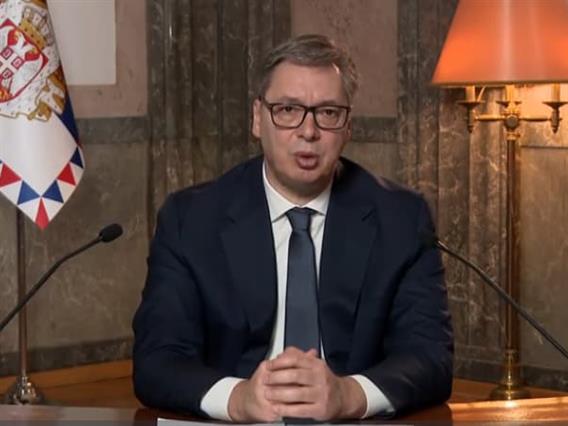 Вучиќ се обрати за годишнината на трагедијата во Нови Сад: Ве молам да покажеме почит поради жртвите и нивните семејства 