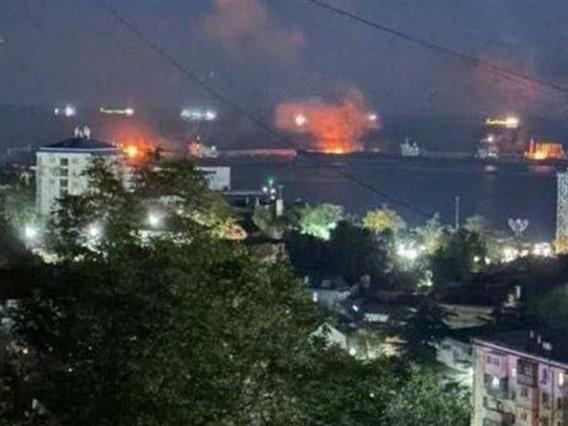 Украинците погодија руски нафтен терминал на Црното Море (ВИДЕО)