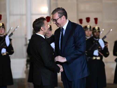 Вучиќ: Верувам дека односите меѓу Србија и Франција се посилни денес од кога било во поновата историја