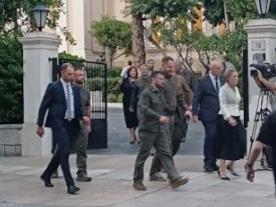 Зеленски денеска во посета на Грција – грчката полиција забрани протести во Атина