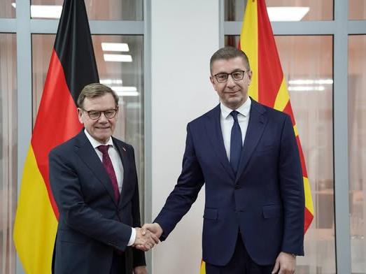 Мицкоски се сретна со германскиот шеф на дипломатијата, Вадефул