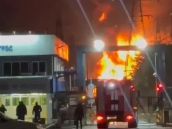 Гори термоцентрала во близина на Москва- Украинците напаѓаат со дронови (ВИДЕО)