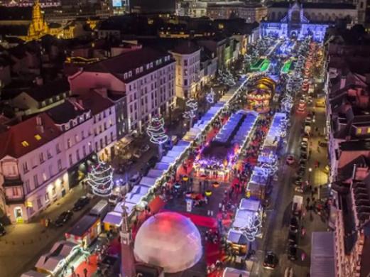 Отворен Божиќниот панаѓур во Брисел