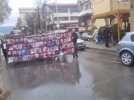 „Марш на ангелите” во Кочани: Со љубов и болка, за вистинска правда, за Македонија со совест