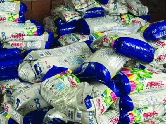 Спречен обид за криумчарење на два тона фалсификат прашак за перење штетен по здравјето на граѓаните 