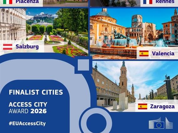 Сарагоса прогласен за најпристапен град за лицата со попреченост за 2026 година
