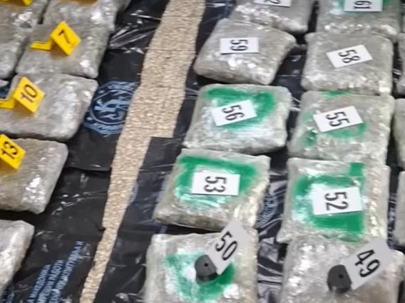 Видео: Запленети 62 пакувања со марихуана при претрес на возило во Струшко