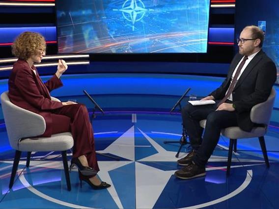 Ексклузивно интервју со заменик генералната секретарка на НАТО Радмила Шеќеринска 