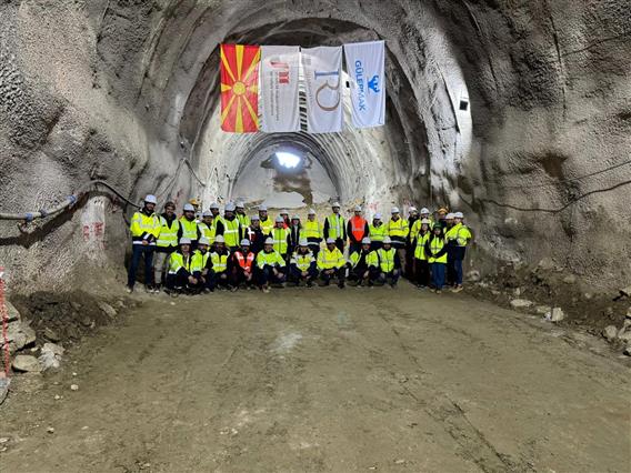 Ивановски: Пробиен претпоследниот тунел на железничката делница од Бељаковце до Крива Паланка