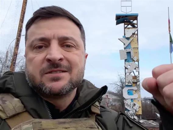 Зеленски ги охрабрува војниците во Купјанск: Резултатите на фронтот се адути во мировните преговори 