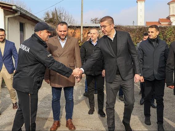 Мицкоски од Бутел: По 30 години, полициските службеници добиваат нова полициска станица и соодветни услови за работа