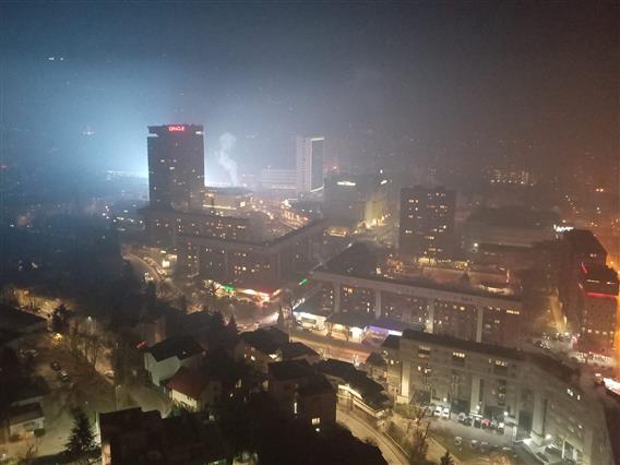 Сараево утрово е најзагаден главен град во светот