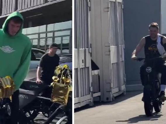 Фото: Неверојатниот Лука Дончиќ, купи 103 скапи подароци и ги почасти сите во Лејкерси