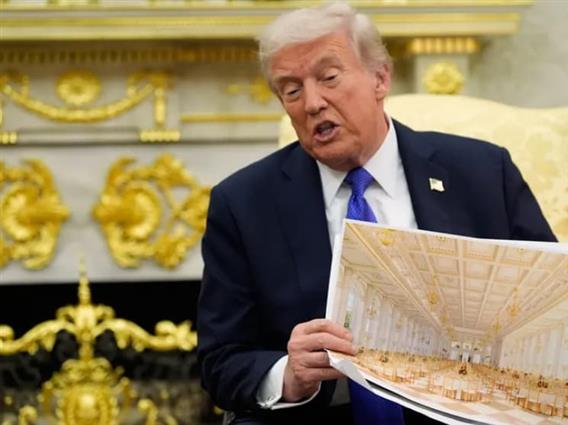 Балската сала на Трамп повторно поскапе- како од 250 цената се зголеми на 400 милиони долари? (ВИДЕО)