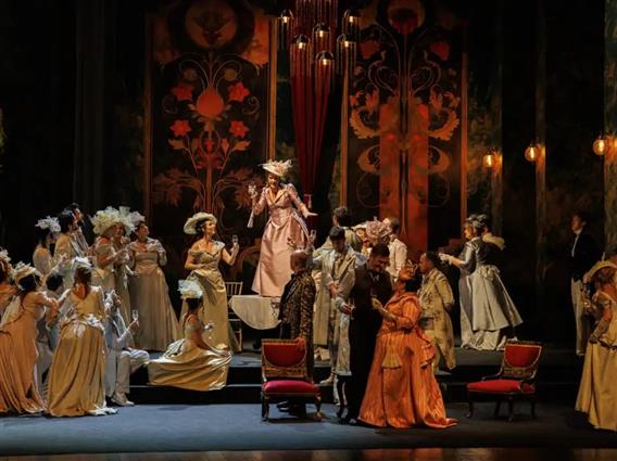 Четврта изведба на оперетата „Лилјакот“ во МОБ