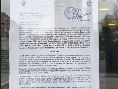 Граѓанин од општ.Аеродром вели дека еден од двата затворени објекти работи, градоначалникот најавува кривични 