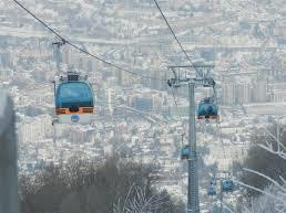 Жичарницата на Водно не работи поради засилен ветер