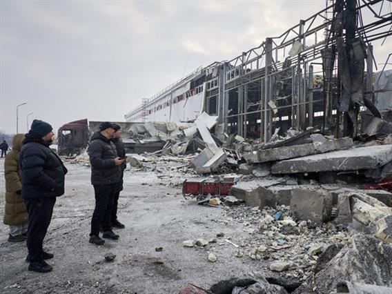 Русите уништија голем енергетски објект во Харков 